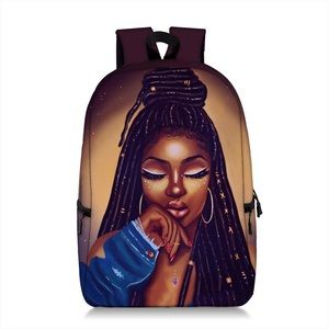 Ladies melanin backpack